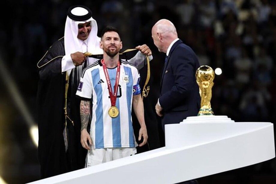 Messi đã dẫn dắt Argentina đến chức vô địch World Cup trong chuyến du đấu ở Qatar