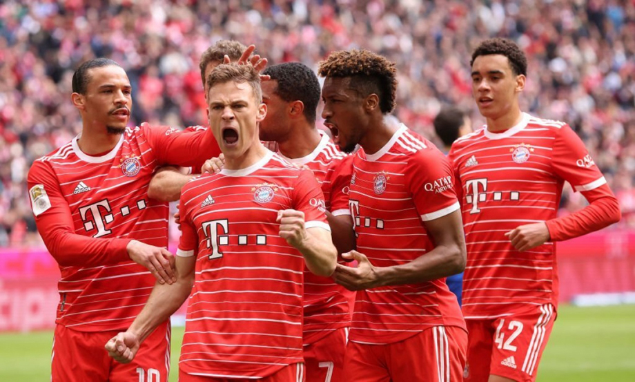 Bayern tiến tới ngôi vô địch bằng trận thắng 6-0