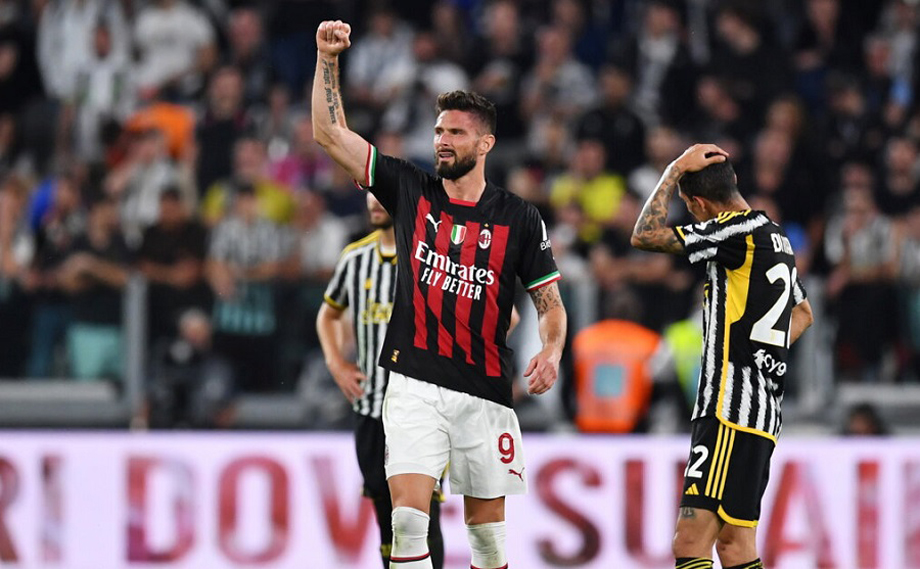 Juventus đã thắng trên sân Milan