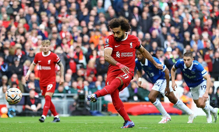 Liverpool đã hạ Everton nhờ Salah